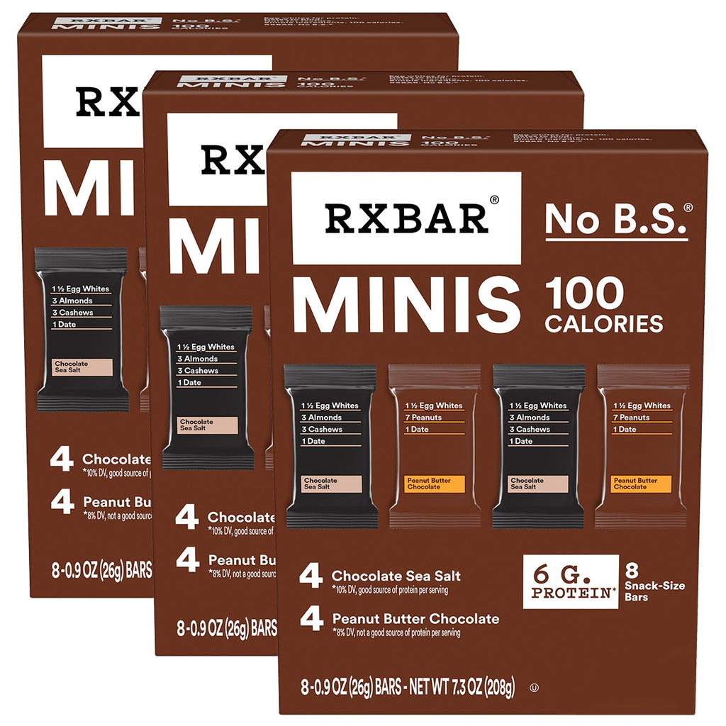 Chocolate Sea Salt &amp; Peanut Butter Chocolate Minis