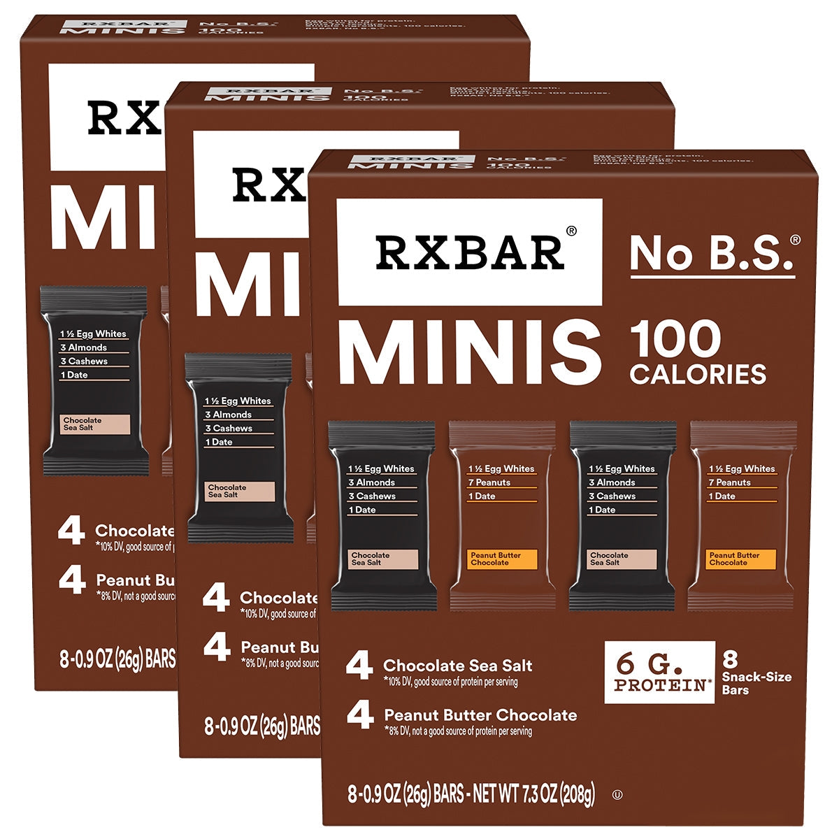 Chocolate Sea Salt &amp; Peanut Butter Chocolate Minis