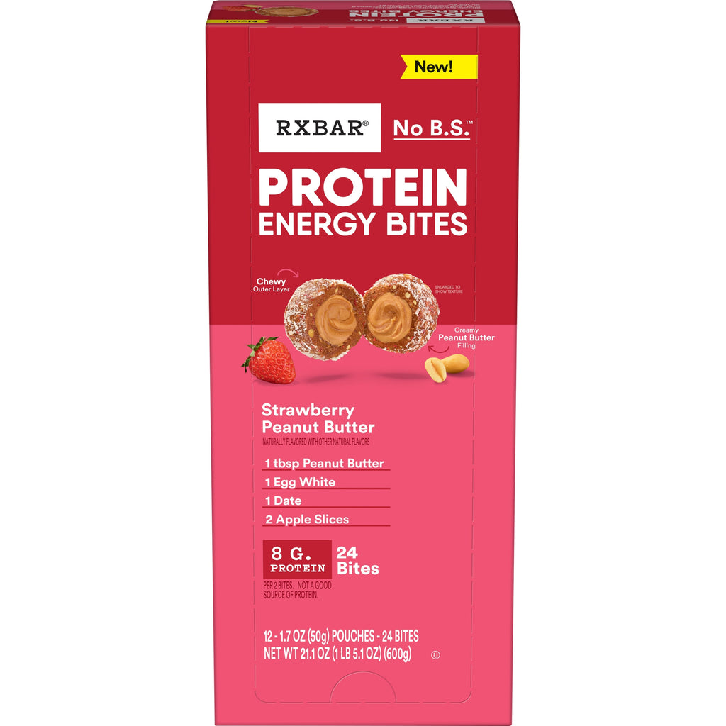 RXBAR Protein Energy Bites Strawberry Peanut Butter